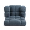 Contemporary Massage Recliner With Pillow Tufted Design - Charcoal - Image 13