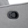 Milah - Gliding Swivel Recliner Tufted Pebble - Khaki - Image 6