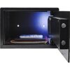 0 58 Cu Ft Compact Hotel Safe - Black - Image 6