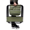 4 Piece Folding Outdoor Chair With Storage Bag, Portable For Camping, Picnics, Fishing - Green - Image 8