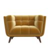 Addison - Mid-Century Modern Lounge Chair - Yellow - Image 7