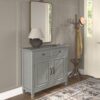 Connaught - Entryway Storage Cabinet - Fog Gray - Image 10