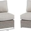 Patio Lounge Chairs - Gray Mix - Image 4