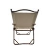 Comfy - Foldable And Portable Chair With Armrests, Indoor And Outdoor Universal (Set of 4) - Brown - Image 6