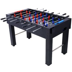 Hurricane - Foosball Table 54" With Light Cherry And Free Accessories Steel - Black