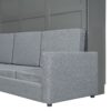 Queen Size Murphy Wall Bed With Sofa - Gray - Image 10