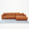 Clark - Sectional Right Sofa - Cognac - Image 7