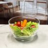 Swirl Acrylic Serving Bowls Unbreakable Small Plastic Bowls For Soup Salad Cereal Bpa Free - Clear - Image 5