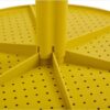 3 Piece Plastic Arm Chair Bistro Grs Premium Ocean Plastic - Mustard - Image 6