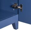 Bathroom Vanity, Transitional Style Bathroom Cabinet With Resin Sink, Single Bathroom Cabinet, With 2 Drawers And 1 Adjustable Storage Shelf, 2 Soft-Close Doors - Navy Blue - Image 22