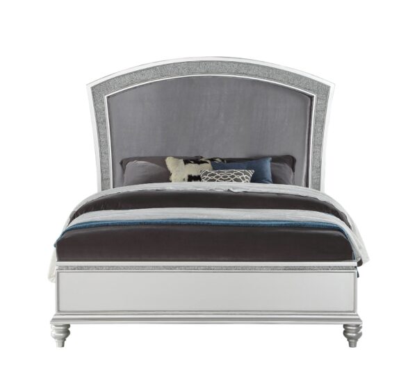 Maverick - California King Bed - Silver