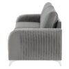 Wenona - 3 Piece Living Room Set Sofa Loveseat Chair - Gray - Image 8