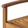 Farmhouse Style Outdoor Bench - Teak Acacia Wood - Image 12