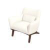Brayden - Mid-Century Moder Armchair - Beige - Image 8