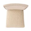 Barstools With Rivet Decoration (Set of 2), Wood Frame, Bar Chairs For Kitchen Island - Beige - Image 10