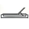 Chaise Lounge (Set of 2), Outdoor Patio Lounge Chairs With 5 Reclining Positions - Black / Gray - Image 7