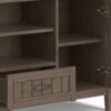 Lev - TV Media Stand - Smoky Brown - Image 4
