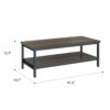 Marb - Coffee Table - Brown - Image 6