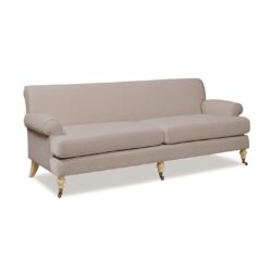Alana Lawson - Two Cushion Tightback Sofa - Mink Beige