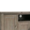 Warm Shaker - TV Media Stand - Distressed Gray - Image 4