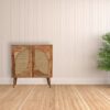 Close Knit Leaf Cabinet - Oak - Image 10