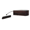 Lunar - 1 Drawer Floating Nightstand - Chestnut - Image 3