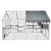 Xpt019 Cat Cage Box Lovely House Cute Pet Play Speace Wooden Big For Backyard Room - White - Image 4