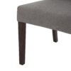 Elegant Tufted Dining Chair (Set of 2) With High Backrest - Dark Gray - Image 13