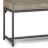 Banting - Mid Century Wide Desk - Distressed Gray - Image 7