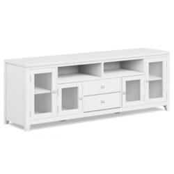 Cosmopolitan - Wide TV Media Stand - White