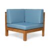 Oana - 3 Piece Sofa Set With Water Resistant Cushions - Blue - Image 7