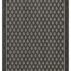 Sunshine - 2'7" X 7'3" Indoor, Outdoor Area Rug Polypropylene - Anthracite - Image 2