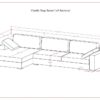 Charlie - Deep Seater Left Sectional Sofa - Cream - Image 19
