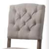 Bernard - Weathered Side Chair (Set of 2) - Beige / Oak - Image 2