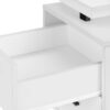 Computer Desk For Home Office, Laptop, Left, Right Set - Up & Storage Drawers - White - Image 7