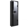 Wall Gun Safe, Gun Safes For Home, Gun Safes & Cabinets, Wall Safes Between The Studs, Quick Access Rifle Safe With Removable Shelf And Digital Keypad - Black - Image 11