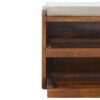 Pull Out Shoe Bench - Chestnut / Mud Linen - Image 6