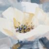 Large Rectangle Framed Wall Art Flower Canvas Print, Home Decor For Living Room Kitchen Foyer Office - Blue - Image 8