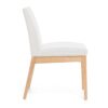 Contemporary Dining Chair (Set of 2) With Upholstered Legs - Light Beige - Image 8