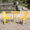 Colmar - 3 Piece Metal Set - Yellow - Image 4
