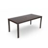 Patio Dining Set Outdoor Dining Table And Chair Set With And Removable Cushions For Patio, Backyard, Garden - Dark Brown - Image 15