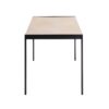 Fuji - Contemporary Dining Table - Black / Natural - Image 2