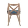 Charlotte - Farmhouse Chair (Set of 2) - White Washed / Blue - Image 5