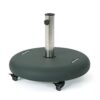 Wheelie - Round Umbrella Base With Stainless Steel Holder - Green - Image 8