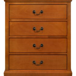 4 Drawer Chest Traditional Style- Oak