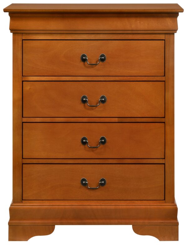 4 Drawer Chest Traditional Style- Oak