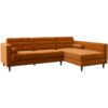 Christian - Sectional Sofa Right Facing - Burnt Orange - Image 8