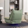 270 Swivel Glider Recliner Chair, Power Recliner Rocking Chair, USB Port Charge For Nursery Chair With Atmosphere Lamp For Living Room Bedroom Apartment - Green - Image 10