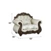 Pierce - Chair With Pillow - Beige / Cherry - Image 5