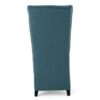 Alight - Upholstered Dining Chair With High Back And Birch Wood Legs - Teal - Image 6